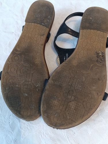 Getragene Damensandale  Größe 40  Graceland