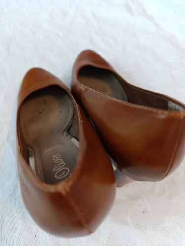 Getragene High Heels Größe 38 Absatz 10 cm Plateau S. Oliver