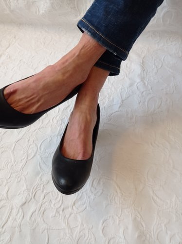 Getragene Pumps  schwarz  Absatz 9 cm  Größe 39  Sun & Shadow