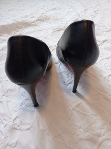 Getragene High Heels  schwarz  Größe 37  11 cm Absatz