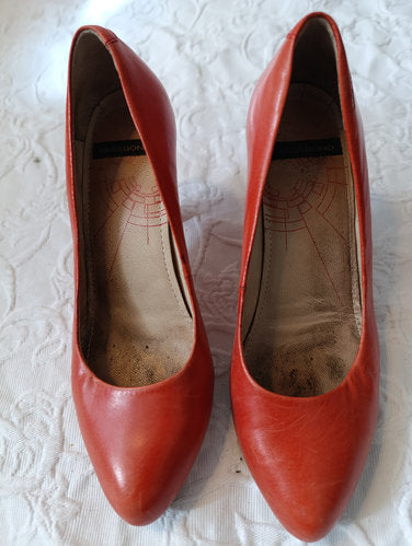 Getragene High Heels  Größe 40  Absatz 10 cm  Vagabond