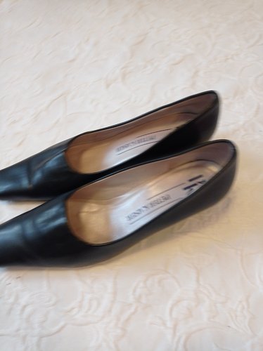 Getragene schwarze Pumps  Peter Kaiser  Absatz 4 cm  Größe 39  Sammler