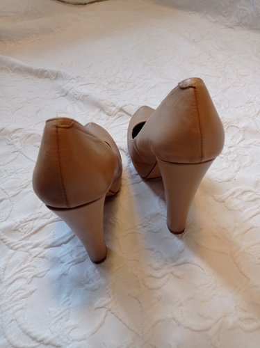 Getragene High Heels beige  Größe 39  Steve Madden